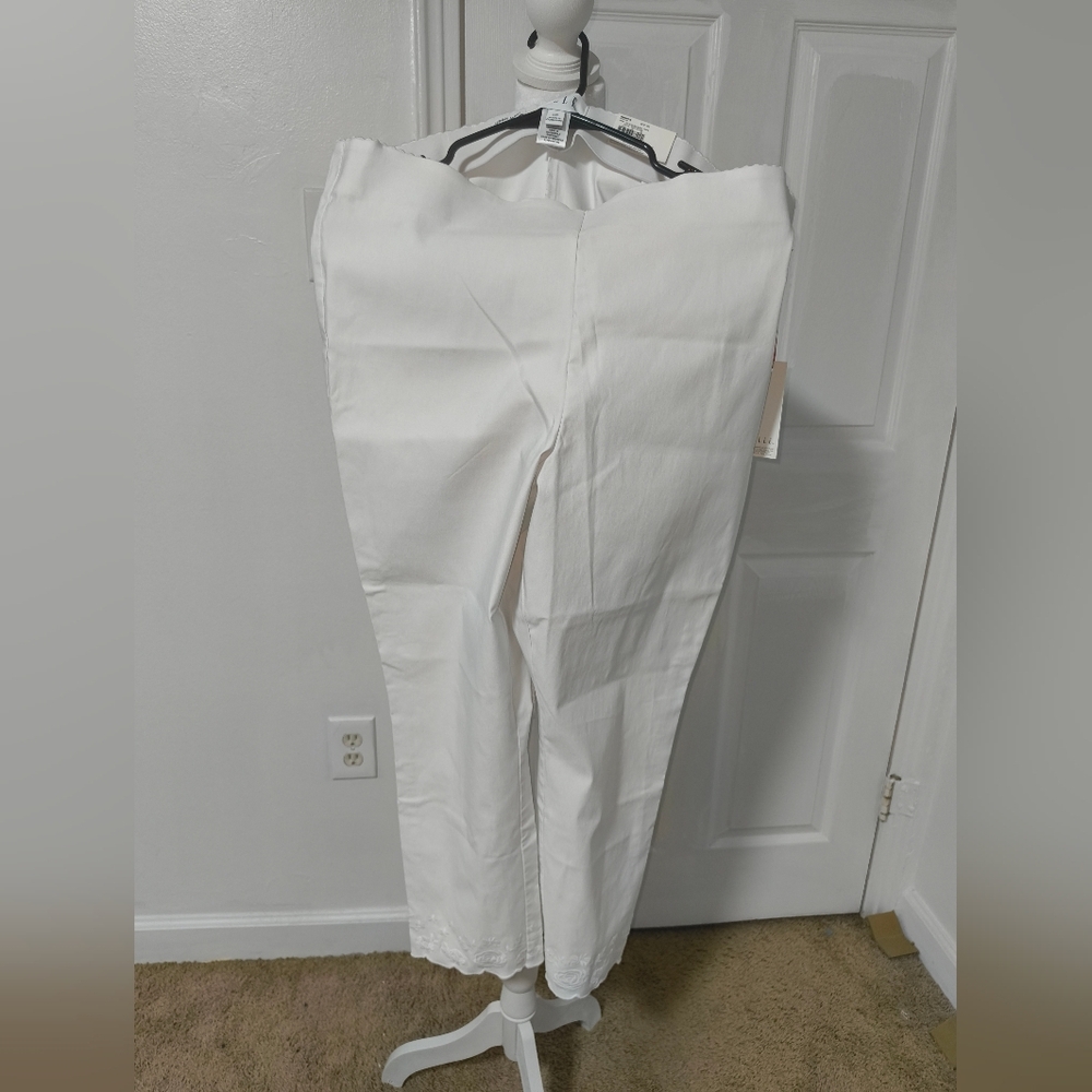 Elle White Skinny Pants